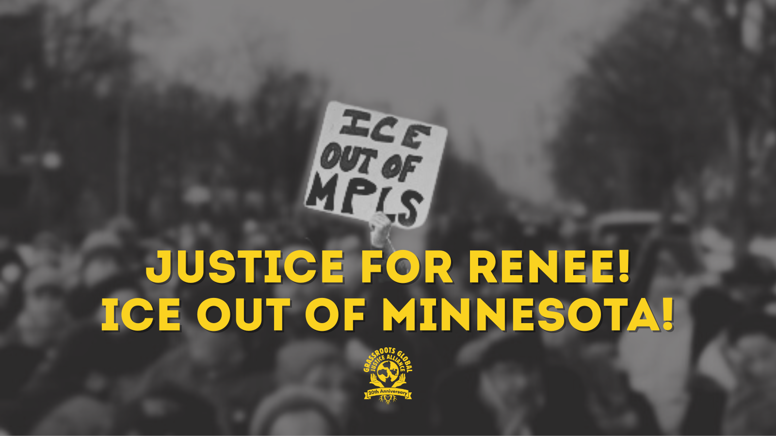 Justice for Renee! ICE out of Minneapolis!